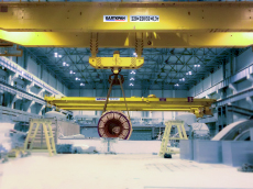 Handling equipment for nuclear industry